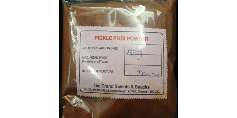 Pickle Podi - 200/250 grams